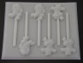 406sp Raggedy Ann Andy Chocolate or Hard Candy Lollipop Mold